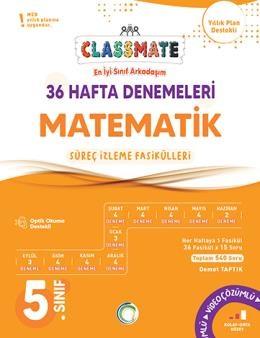 5. Sınıf Classmate 36 Hafta Denemeleri Matematik